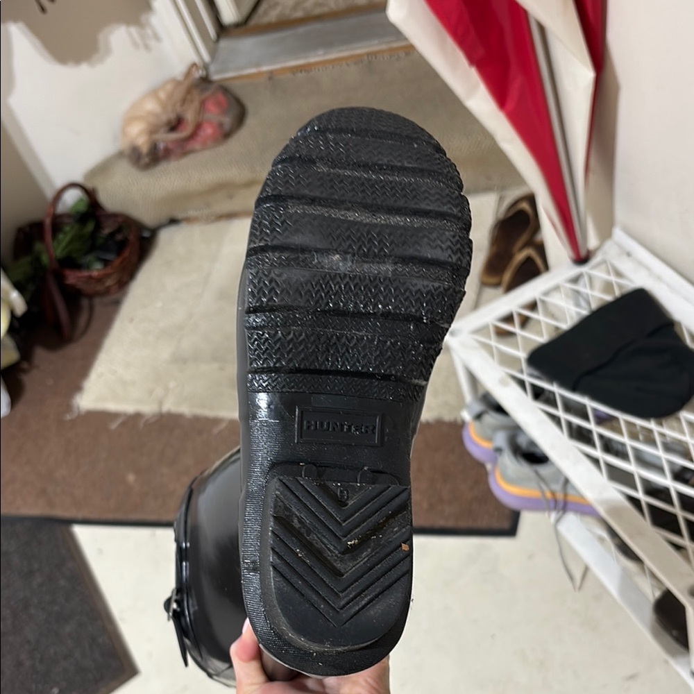Hunter Black Rain Boots - Picture 5 of 5